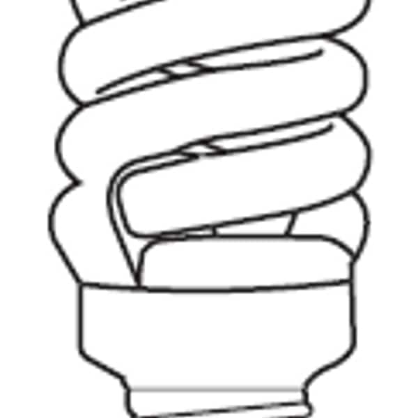 Ilc Replacement For TCP 48913C FLUORESCENT COMPACT FLUORESCENT CFL COIL SPIRAL 2PK 2PAK:WW-Q80T-9 - main